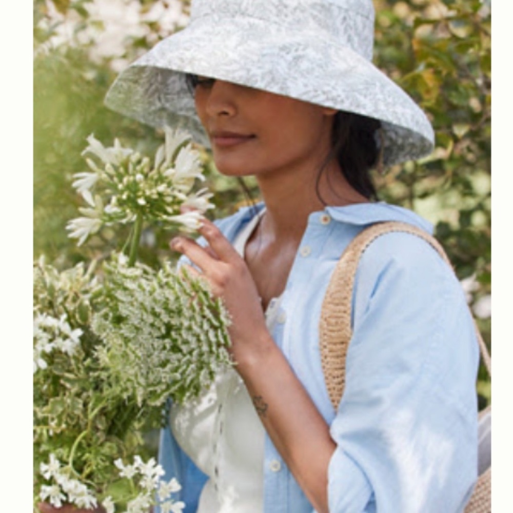 Botanical Cotton Crusher Hat